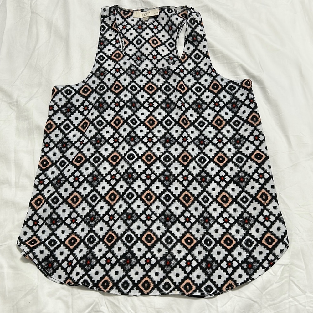NWOT Loft petite racerback blouse. Multiple colors and never been worn.